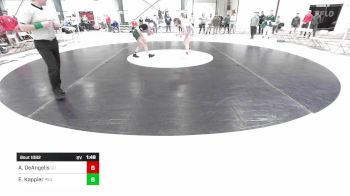 141 lbs Rr Rnd 1 - Nick Desola, Johnson & Wales vs Aidan Robichaud, Southern Maine