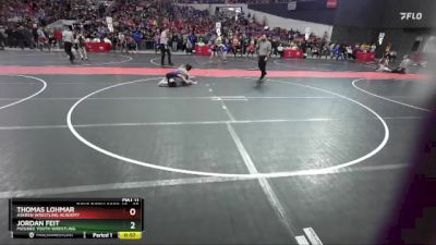 95 lbs Champ. Round 1 - Thomas Lohmar, Askren Wrestling Academy vs Jordan Feit, Mosinee Youth Wrestling