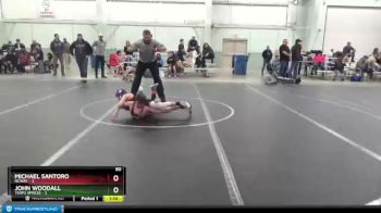80 lbs Round 4 (8 Team) - Michael Santoro, NCWAY vs John Woodall, Terps Xpress