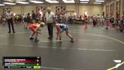 101 lbs Round 3 (6 Team) - Gavin Stempkowski, Revival White vs Alexander Depratti, Mat Assassins Red