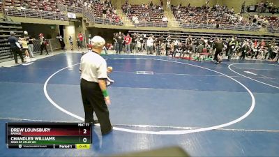 53 lbs Quarterfinal - Chandler Williams, Sons Of Atlas WC vs Drew Lounsbury, Ravage