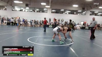 125 lbs Cons. Round 4 - Joseph Lugabihl, Tomahawk WC vs Harrison Murdock, Minion TC