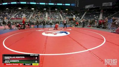 3A-190 lbs Champ. Round 1 - Jack Harberts, Douglas vs Marcellas Montoya, Rawlins