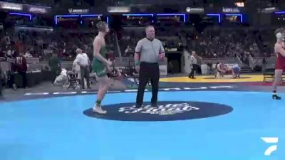 152 lbs Quarterfinal - Hunter May, Evansville Mater Dei vs Hunter Miller, Wawasee