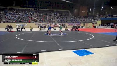 285 lbs Semifinal - Jimmy Mooney, Paducah Tilghman vs Carter Guillaume, St. Xavier