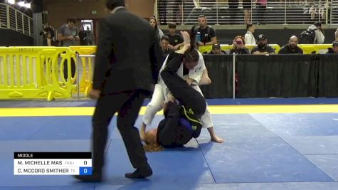 MARLA MICHELLE MASON vs COLLYN MCCORD SMITHERMAN 2024 Pan Jiu Jitsu IBJJF Championship