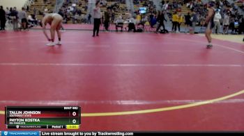 157 lbs Cons. Round 2 - Payton Kostka, MS-Mankato vs Tallin Johnson, Southwest State