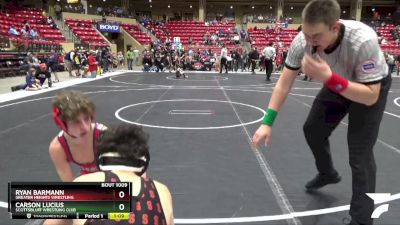 115 lbs Champ. Round 1 - Ryan Barmann, Greater Heights Wrestling vs Carson Lucius, Scottsbluff Wrestling Club