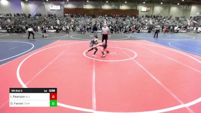 78 lbs Rr Rnd 3 - Isaac Pearson, Silver State Wr Ac vs Donner Faroni, Team Sublime