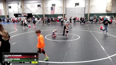 46 lbs Semifinal - Braxton Moore, Dorchester vs Kolten Schneider, FoxFit