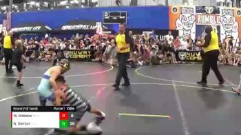 60 lbs Round 2 (8 Team) - Navy Denton, Lead Miners vs Will Webster, Nebraska Elite