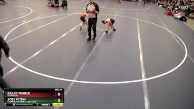 Quarterfinal - Bailey Pearce, Minnesota vs Zoey Flynn, Farmington Wrestling Club