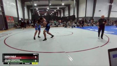 215 lbs Cons. Round 3 - Julian Montoya, Whatcom Wrestling Academy vs Aiden Eagle, Marysville Wrestling Club