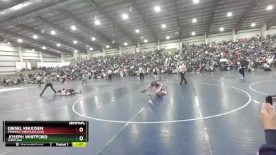 110 lbs Semifinal - Joseph Whitford, Westlake vs Diesel Knudsen, Fremont Wrestling Club