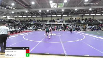 195 lbs Final - Brendan Gilchrist, Norwalk vs Christopher Murphy, Guilford