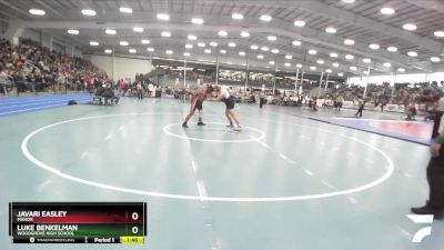 4-190 lbs Champ. Round 1 - Javari Easley, Manor vs Luke Benkelman, Woodgrove High School