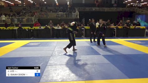 JUAN LEE vs QUINTON ISAIAH DIXON 2024 Pan Jiu Jitsu IBJJF Championship