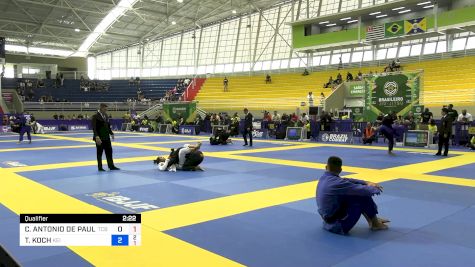 CLAUDIO ANTONIO DE PAULA vs THIAGO KOCH 2024 Brasileiro Jiu-Jitsu IBJJF