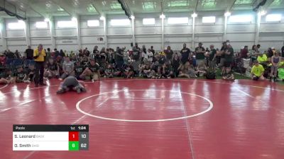 160 lbs Pools - Sabastian Leonard, Backbone Wrestling Club vs Owen Smith, Ohio Gold 24K