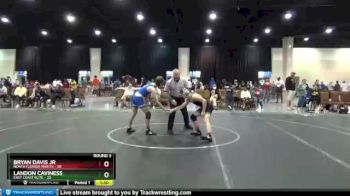 120 lbs Round 3 (6 Team) - Bryan Davis JR, North Florida Misfits vs Landon Caviness, East Coast Elite