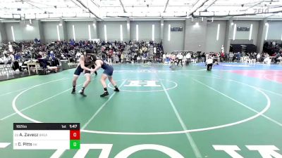 182 lbs Round Of 32 - Adam Zavecz, Bristol Eastern vs Cooper Pitts, Haddam-Killingworth