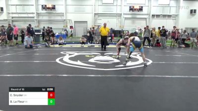 C-120 lbs Round Of 16 - Casen Snyder, OH vs Brice La Fleur, MI