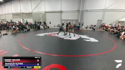 195 lbs Round 3 (6 Team) - Danny Walker, Louisiana vs Tayshaun Glover, North Carolina