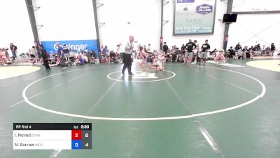 51 kg Rr Rnd 4 - Isaac Novod, Doughboy vs Nicholas Sorrow, Michigan Grapplers