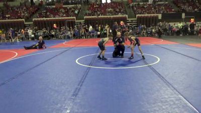 58 lbs Cons. Round 2 - Korbyn Randle, Fergus Wrestling Club vs Jaxon Dunn, Lakeland Wrestling Club