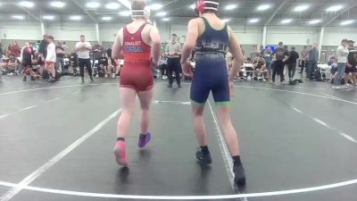 160 lbs Round 7 (10 Team) - Zach Leftwich, Machine Shed vs Joseph Meade, Hanover Hawkeye