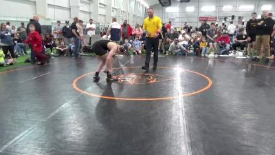 150 lbs Round 3 - Adler Thomas, Pursuit vs Eli Tedrow, Patriots WC WV