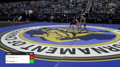 113 lbs Round Of 64 - Tobey Forman, Spanish Springs vs Matt Stoops, La Costa Canyon