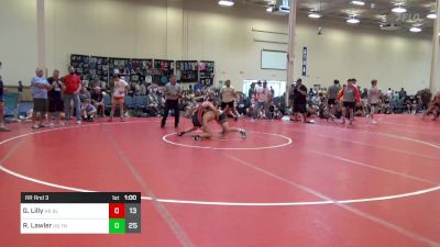 152 lbs Rr Rnd 3 - Gabe Lilly, HS Gladiators vs Ryan Lawler, HS TNWC Red