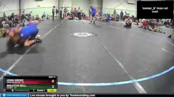 150 lbs Round 3 (8 Team) - Brexton Bell, Storm vs John Grove, Team Palmetto