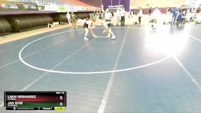 150 lbs Champ. Round 2 - Lakai Hernandez, Florida vs Jais Rose, Wyoming