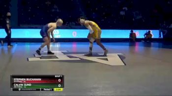 197 lbs Finals (2 Team) - Calvin Sund, Air Force vs Stephen Buchanan, Wyoming