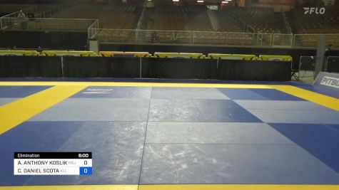 ADAM ANTHONY KOSLIK vs CALEB DANIEL SCOTA 2024 Pan Jiu Jitsu IBJJF Championship