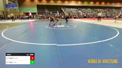 85 lbs Consi Of 4 - Zayden Taylor, EGWA vs Abel Vigil, OKWA