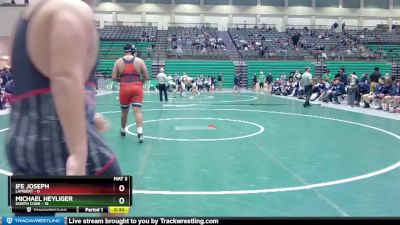 285 lbs Round 1 (16 Team) - Jacob Gamez, Lambert vs Alex Perez, North Cobb