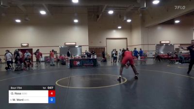 92 kg Rnd Of 16 - Dreshaun Ross, Sebolt Wrestling Academy vs William Ward, Garlington Training Center