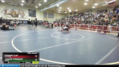 145 lbs Cons. Round 1 - Stewart Clay, Villa Park vs Connor Stenquist, Marina