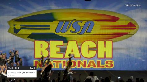 Coastal Georgia Athletics - Chrome [2022 Youth--Div 2 Day 2] 2022 WSA Beach Nationals