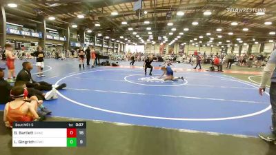 90 lbs Rr Rnd 2 - Blake Bartlett, Grain House Wrestling Club vs Lucas Gingrich, Shore Thing Sharks