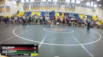 126 lbs Finals (8 Team) - Jayce Paridon, Fleming Island vs Colt Brown, Lake Gibson