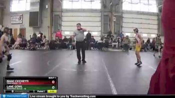 80 lbs Finals (2 Team) - Isaac Cicchetti, Team Smash vs Lane Gowl, Warhawks Black