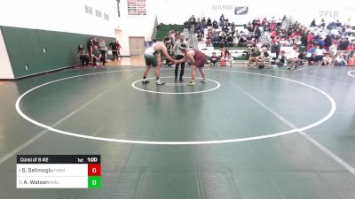 285 lbs Consi Of 8 #2 - Semih Selimoglu, Farmington vs Aiden Watson, New Milford