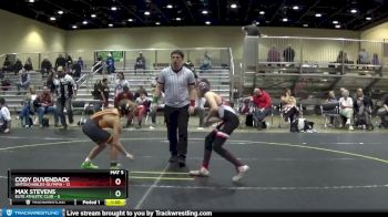 95 lbs Round 2 (6 Team) - Cody Duvendack, Untouchables-Olympia vs Max Stevens, Elite Athletic Club