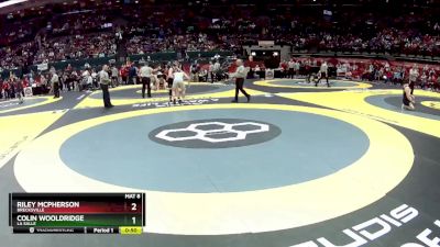 D1-190 lbs Quarterfinal - Colin Wooldridge, La Salle vs Riley McPherson, Brecksville