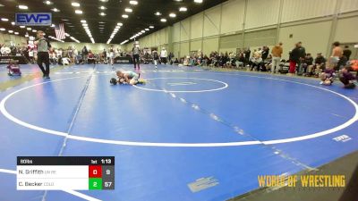 60 lbs Rr Rnd 3 - Noah Griffith, Untouchables 12u Red vs Colten Becker, Northern Colorado 14U