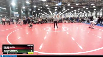 130 lbs Rd# 10- 4:00pm Saturday Final Pool - Asher Bacon, POWA vs Emmitt Warren, Agression Legionaries